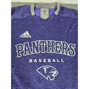 Panthers Baseball‎ Pullover Mens Small Purple Adidas HPU Long Sleeve